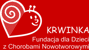 logo Fundacji dla Dzieci z Chorobami Nowotworowymi "Krwinka"